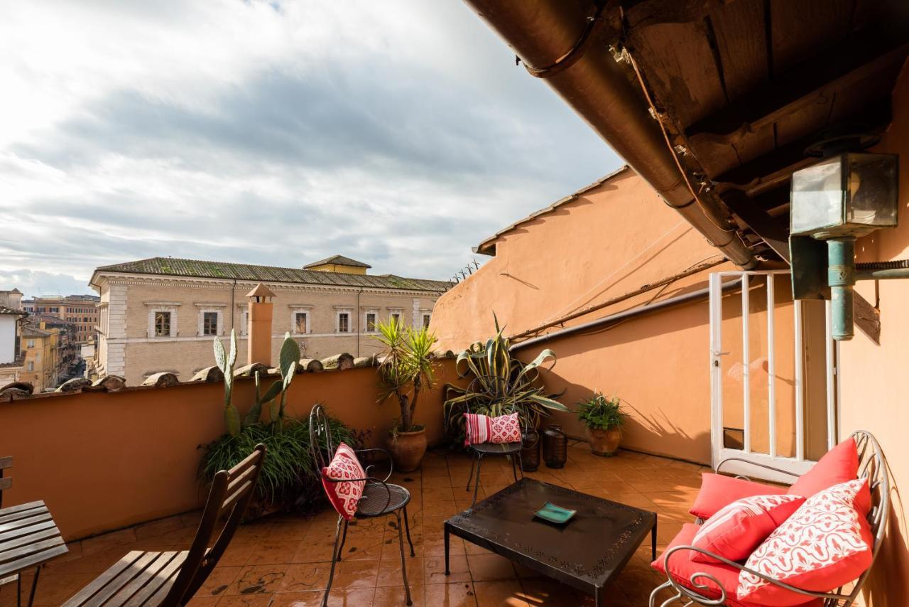 Amazing Penthouse With Private Terrace In Trastevere Rzym Zewnętrze zdjęcie